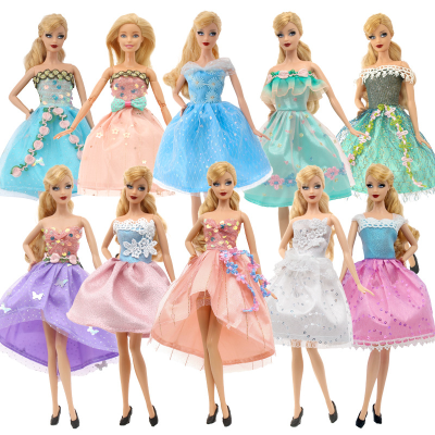 New 30cm Ba Doll Clothes DIY Toy Evening Dress Suit for Doll Accessories Toys Clothes