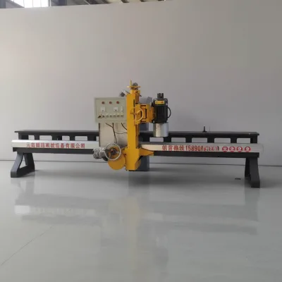 MS2600 5.5KW Motorized PLC-Controlled Radial Arm Electric Lifting Stone Polishing Machine for Granite Marble Quartzite Slabs