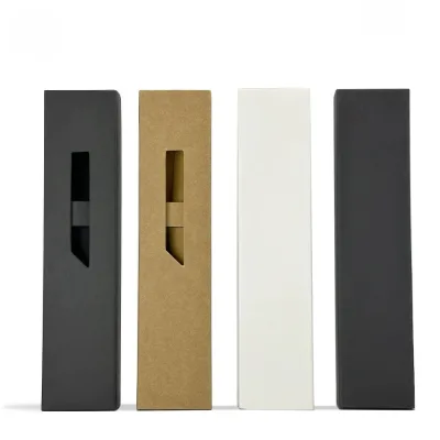 Custom Advertising Simple Folding Pen Box Durable Paper and Plastic with Animal Design 0.7mm Writing Width for Gifts