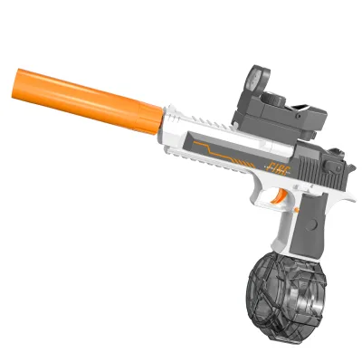 Custom Logo BEILISI Summer Outdoor Premium Continuous-Fire Kids Tactical Linkage Version Plastic Electronic Water Gun