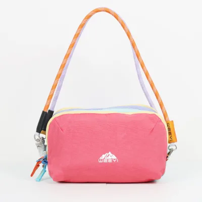 Wholesale Water-resistant Multi-zippered Toiletry Bag Vibrant Multi-compartment Pouch for Outdoor Travel
