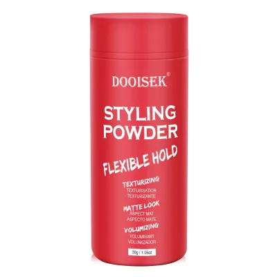 Private Label 30g Oil-control Fluffy Hair Styling Powder Medium Hold Texture Powder Dust Powder for Men