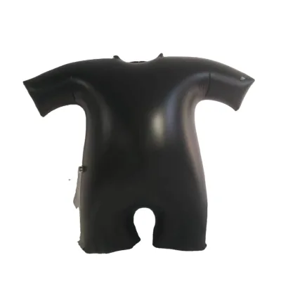 Hot Selling Custom Environmental PVC Soft Black Inflatable Fat Suit for Adults