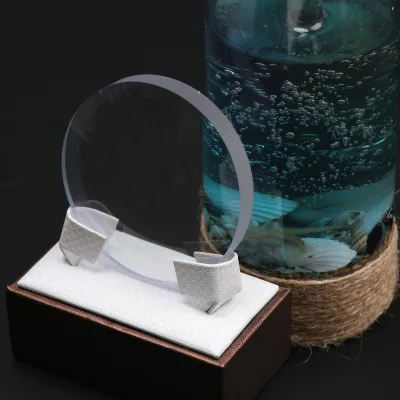 High Quality NK55 Optical Eyeglasses Lens 1.56 Top Semi Finished Clear Glass Lens for Single Vision Ophthalmic UC/HC/HMC Coating