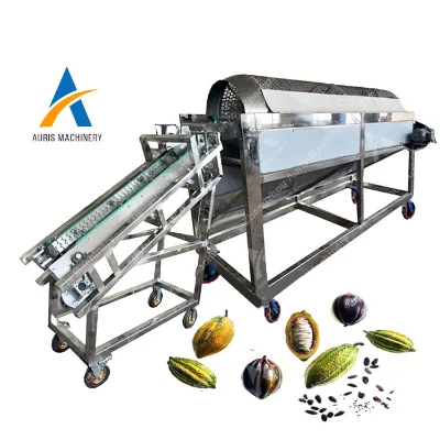 Professional Industrial Automatic Cocoa Pods Cutter Shelling Machine Cocoa Pod Cutting Machine