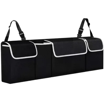 Multifunction Car Boot Organizer Collapsible Car Storage Accessories With Adjustable Straps Trunk Organizer for Car