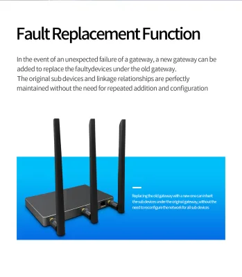 Tuya Smart Life Luxury Design Modern and Luxury Voice by Alexa Zigbee Dual Aluminum Gateway Stable and Reliable Connection
