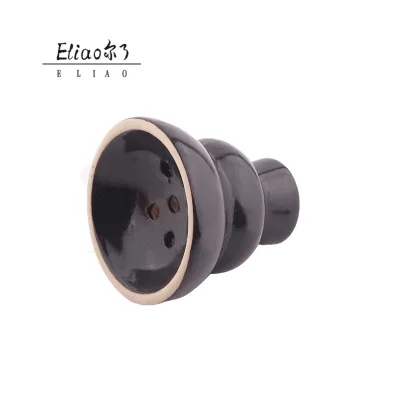 Erliao Hot Selling Stock Hookah Pot Portable Shisha Pot Smoking Wholesale Smoking Hookah Clay Bowl
