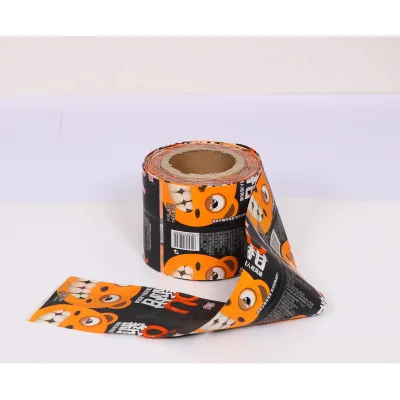 Custom Size Plastic Film Roll Packaging
