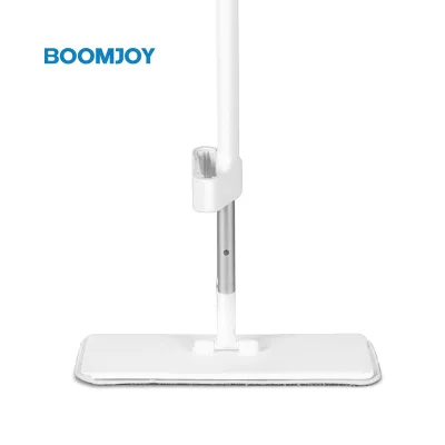Jesun New Design Aluminium White Microfiber Squeeze Mop Self Cleaning Floor Spray Mop