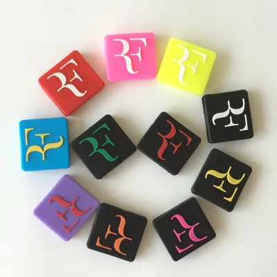 Wholesale Colors RF square Tennis String Vibration Dampeners