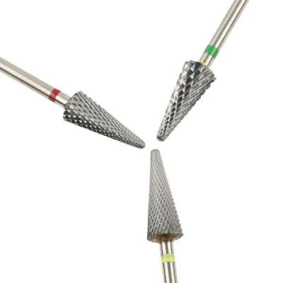 16 Years Experience of Manufacturer Ornaments Removing Cuticle Tapered Nail Carbide Drill Bit