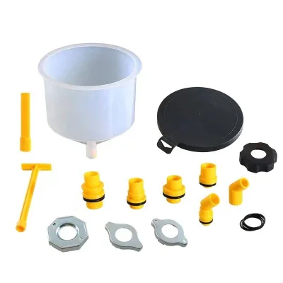 15Pcs Universal Coolant Fill Kit Spill Proof Design Reinforced Funnel for Car Radiator Cooling System
