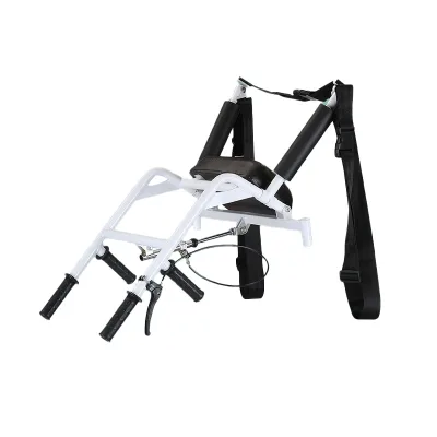 Medical Home Lightweight Portable Hydraulic Patient Hoist Transfer Chair for Elderly Stable Anti-Slip Walker & Rollator
