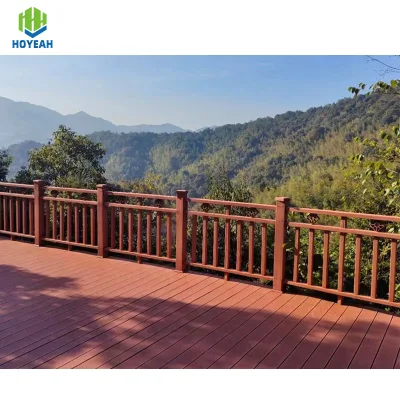 Economical WPC Handrail Wood Plastic Composite Decorative Outdoor Stairway Armrest