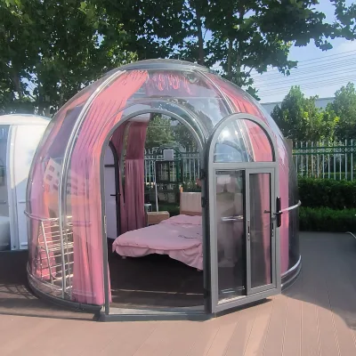 Premium Collection Luxury Polycarbonate Geodesic Dome House