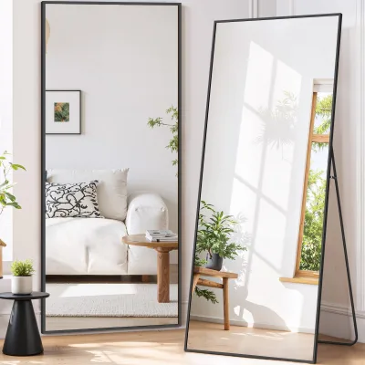 Wall Mirrors Home Decor Modern Chinese Style Mirror Decoration Living Room Mirror Stickers Wall Mounted Large