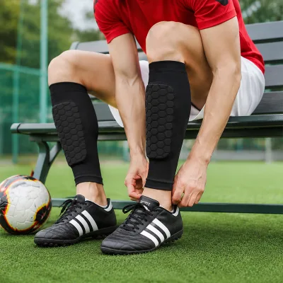 OEM Honeycomb Padded Leg Sleeves Compression Sports Protection Sleeves