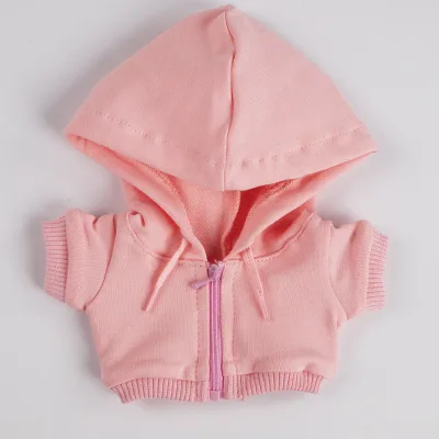 Spot Zipper Hoodie 10cm Cotton Doll Clothes in Multiple Colors Clothes for Dolls/Clothes for Labubu