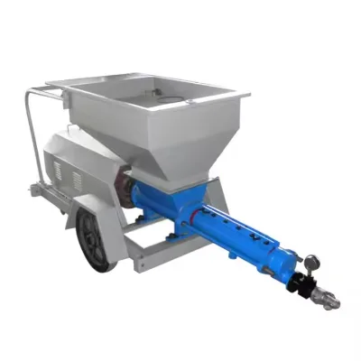 Hydraulic Electric Diesel Power Concrete Pump Hopper Mixer Screw Grout Pump