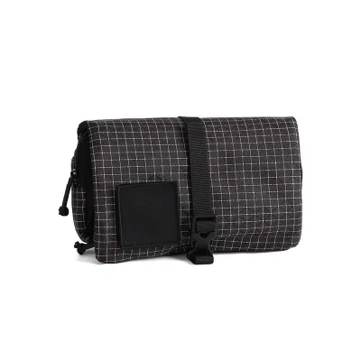 Waterproof Large Zipper Closure Reusable Hangable for Bag Lightweight Durable Cosmetic Storage Pouch for Hiking & Travel