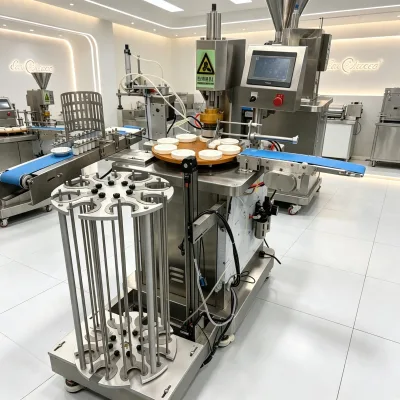 Quick-Change Automatic Egg Tart Crust Forming Machine for Seasonal Tart Factories