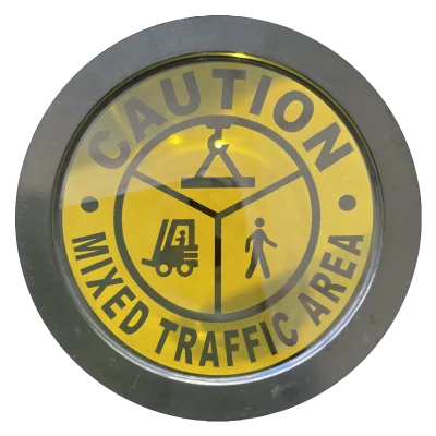 Industrial Safety Indicator Signs Gobo 37mm 54mm Single Color Two Colors Full Colors Gobo with Custom Image