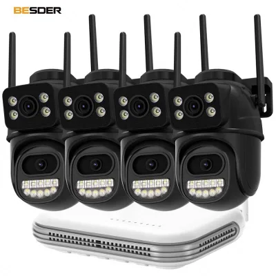 Cctv Kit Wireless Security Camera in Iot 6 Cameras De Surveillance a Domicile Cameras and Systems Home System Motion Sensor