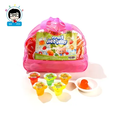 New Product Delicious Fruit Flavor Jelly Funny Handheld Bag Package Jelly Pudding for Kids