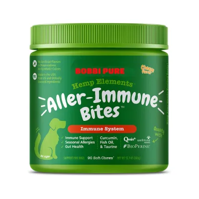Custom Brand Logo Private Label Pet Health Allergy Immune Soft Chews Powder Dog Muscle Supplement Protien