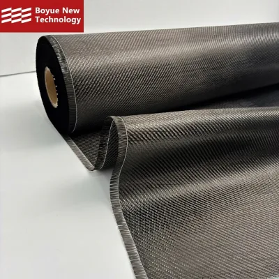 Heat Resistant 3K 200g 240g Twill Plain Weave Woven Carbon for Exhaust Cover Carbon Fiber Fabric