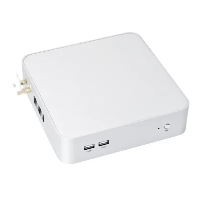 Quad Core Mini Pc Fanless Office Computer I7-8750H I7-10870H 8cores 16threads 2.2GHz up to 5GHz for Office Working Computer USE