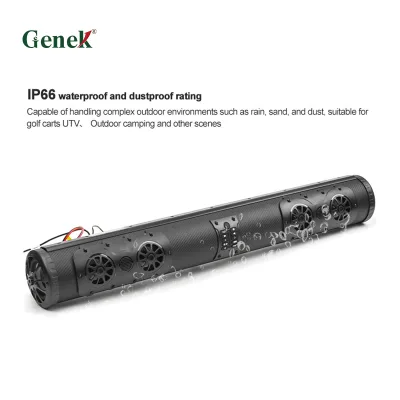 Genek SB-32 Voice Dominator IP66 32 Inch Plastic RGB Ambient Lighting Waterproof for Sound Bar