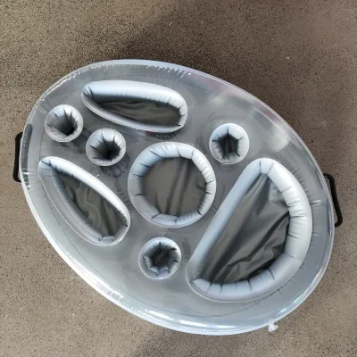 Inflatable Floating Drink Holder for Pool Float Party Accessories Swimming Pool Floating Tray