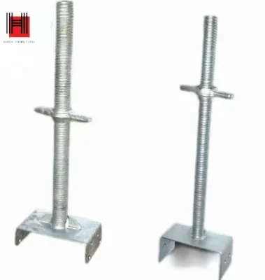 Modern Design Adjustable Height Load Capacity Scaffolding Jack Base Modern Style Scaffold Screw
