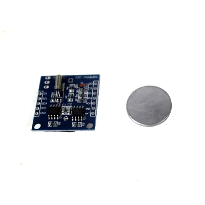 Tiny I2C RTC Modules with 24C32 Memory DS1307 Clock Electronic Modules and Kits with Battery