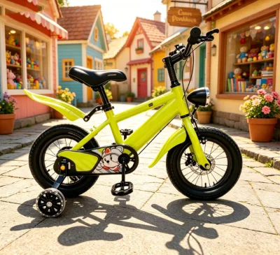 Imported Supply Durable Boys Girls Bike 12-18 Inch Brand Adjustable Seat and LED Light Children Bicycle for Kids Beginners