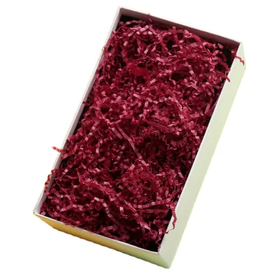 Multi-color Wholesale Shredded Tissue Paper Crinkle Shredded Paper for Gift Protection Raffia Grass