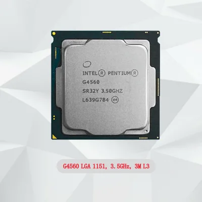 Computer Parts Pentium G4560 3.5GHz CPU for LGA 1151 Motherboard