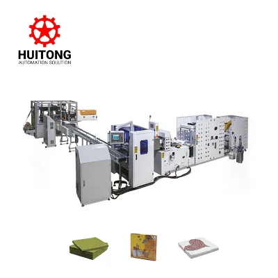 Factory Sales Fully Automatic Napkin Machine Napkin Folding Production Line
