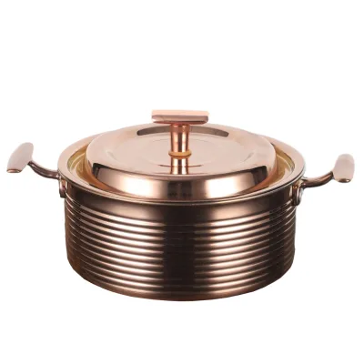 Bulk Order Copper 304 Stainless Steel Household Steamer Japanese Style All in One Multi-Functional Soup Stock Pot