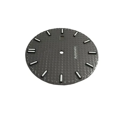 28.5mm NH35 Dial Watch Dial White Luminous for Automatic Movement Wholesale Watch Parts With LOGO Watch Accessories