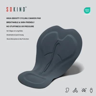Premium Italian Men's Cycling Seat Pad - 3D Padded Bike Cushion High-Quality Customizable for Cycling Fitness