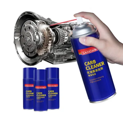 SANVO Spray Fuel Injector Car Accessories Care Cleaner Brake Pad Cleaning Varnish & Sludge Deposits Cvt Cleaner Foam Carb Spray