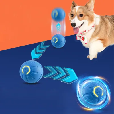 Gravity Bouncer Ball Dog Toy Bite Resistant Ball Automatic Dog Teaser Self High Boredom Pet Electric Puppy Toy