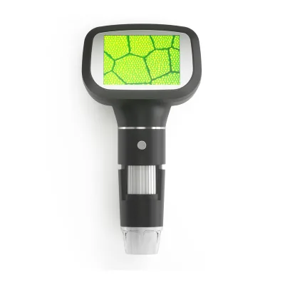 Portable Digital Microscope with 2.4-inch Screen for Observation Microscope Support Photography and Video Recording
