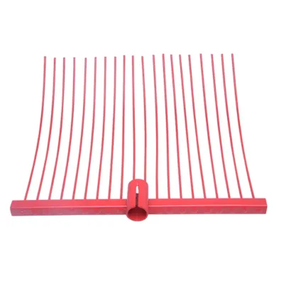 Professional Heavy Duty Digging Fork 20 Tines Teeth Steel Stable Fork Rake for Gardening Compost and Agriculture