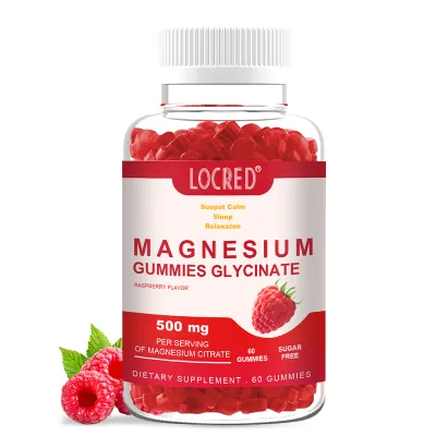 Private Label Bear Gummy Candy Calcium Magnesium Glycinate Sodium Vitamin Gummies Supplement