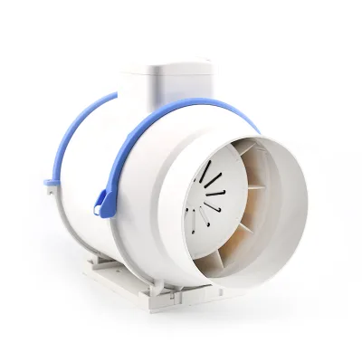 Smart WIFI APP Inline Duct Ventilation Fan 4 Inch Programmable Controller EC Motor Exhaust Air Blower Fan