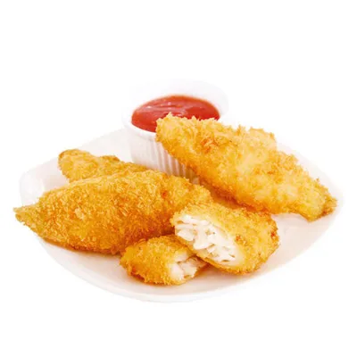 Frozen Crispy Pollock Fish Fingers Fillet